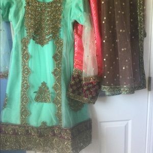 Indian Pakistani Bangali Punjabi party dress